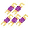 Hihaha Mini ANL Fuse 150A / Car Audio CD Fuse / Durable / 5 Pack Golden Purple