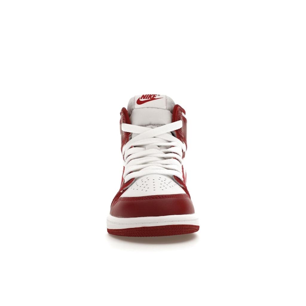Air Jordan 1 Retro High OG PS Artisanal Red Dětské tenisky Bílá Týmově červená FD1412-160