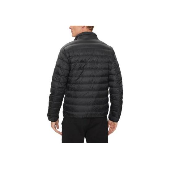 Emporio Armani EA7 Solid Color Logo Zip-Up Long Sleeve Jacket Men Jackets Charcoal 8NPB23-PNGPZ-1200