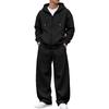 Ensemble Sweat à capuche zippé avec capuche pour homme et Pantalon de jogging - Survêtement décontracté pour la maison