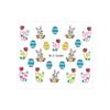 3D Self-Adhesive Glitter Easter Nail Stickers Ble 1049D