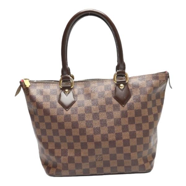 LOUIS VUITTON Damier Salea PM Handbag Damier canvas Brown Women N51183 Used