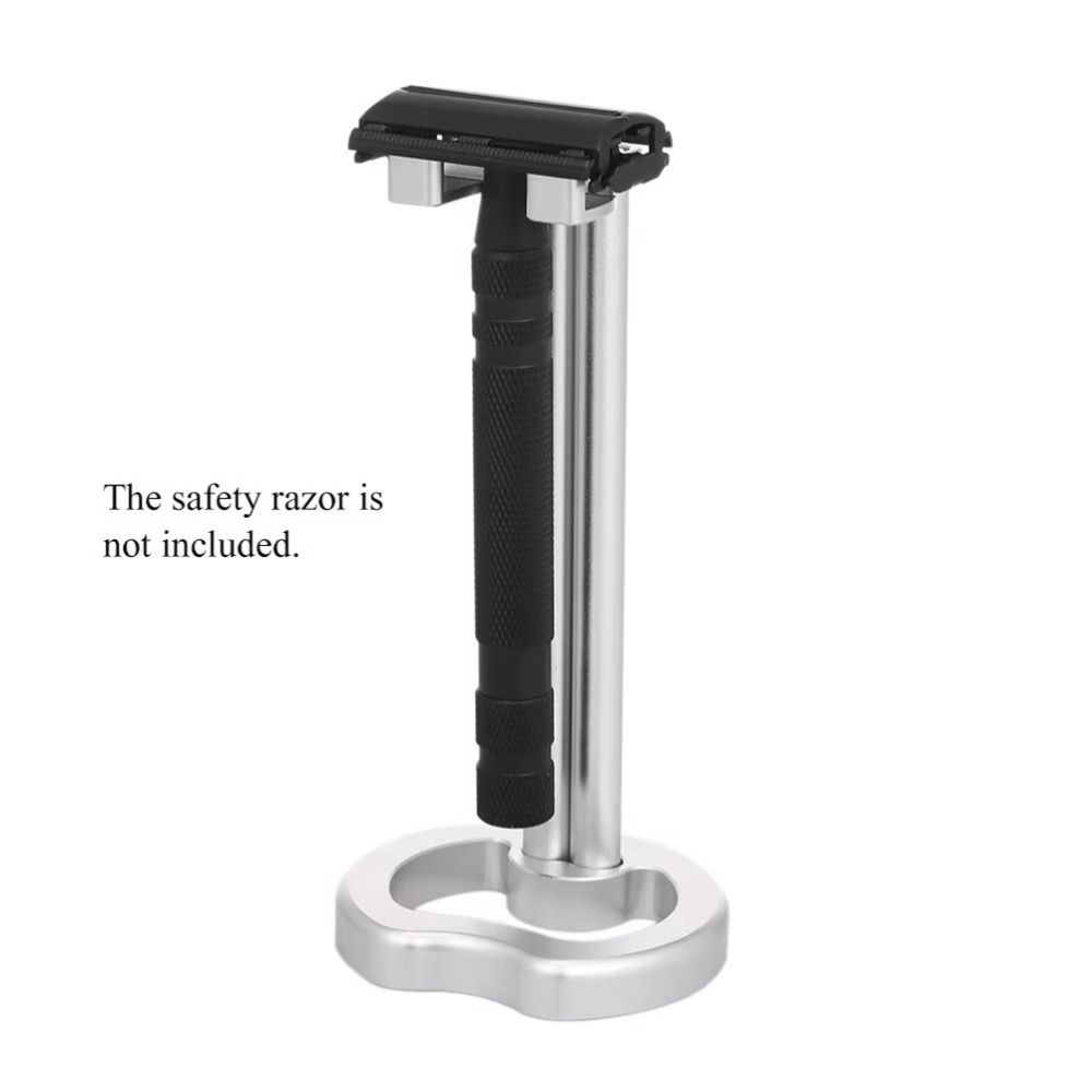 Keeps Bathroom Organized Men 's Shaving Stand Holder Manual Razor Storage Stand  Barbershop