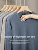 Vintage Męski Gruby Ciepły Sweter V-neck - Jesień/Zima Dzianinowa Warstwa Bazowa