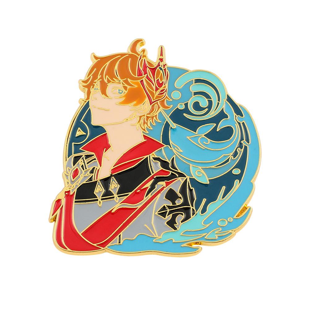 Anime Brooch Badge Cartoon Character Pendant Accessories