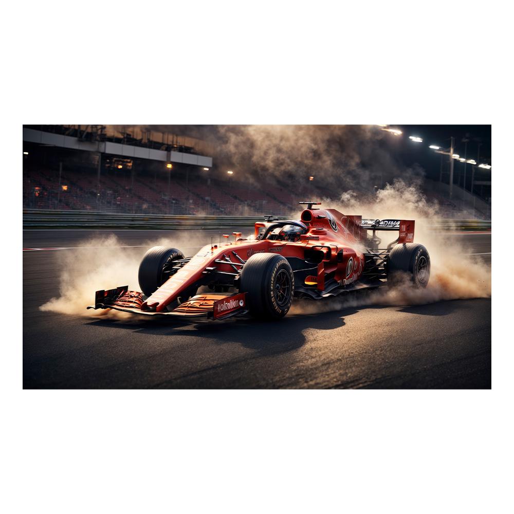 Racing Car Wall Art Picture Vehicle Modern Canvas Painting Poster and Print for Living Room Bedroom Home Decor