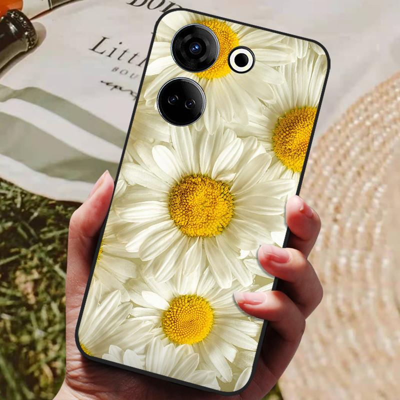 Für Tecno Camon 20 4G Hülle Silikon Rückseite Handyhülle für Tecno Camon 20 Pro 5G Hüllen Camon20 Pro 4G Weiche Bumper Coque Hülle