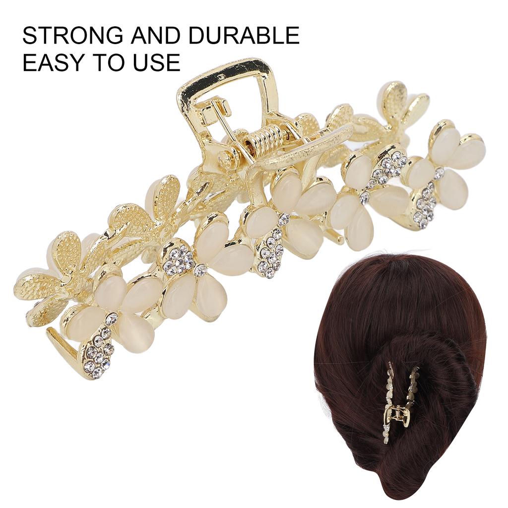 Hair Claws Clips Alloy ABS Hair Clamps Clips Non Slip Hair Catch Jaw Clamp Hair Accessories for Women Girls
