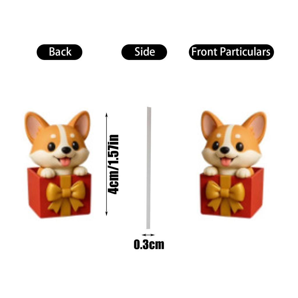 2D Acrylic Pendant Surprise Box, Advent Calendar, Surprise For Friends And Family