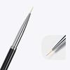 3Pcs Nail Art Liner Brushes French Stripe 3D Tips Line Stripes Diy Drawing Pen Uv Gel Brushes Painting Manicure Nail Tool Sets