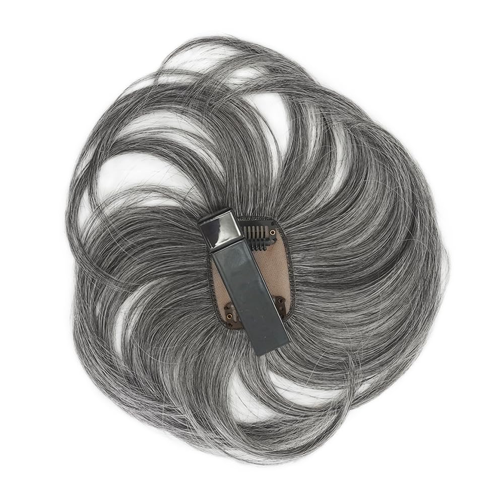 Siwe włosy maskujące typ wiru Jasnoszare włosy