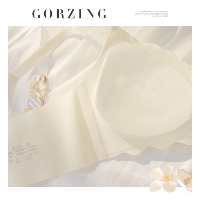 Women Seamless One Piece Anti Sag Gathering Thin Wireless Ladies Bra