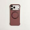 Ultra-light and Thin Borderless, Suitable for iPhone17 Mobile Phone Fulcrum Case, Apple Huawei Xiaomi Sticker Leather Bracket Protective Case