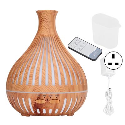 Desk Humidifier 400ml Remote Control Colorful LED Light 35dB Ultra Quiet Auto Off Aromatherapy