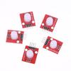 5Pcs 10Mm Full Color Three-Color Compatible Rgb Led Module140C5 Electronic Building Blocks For Arduinos Diy Starter Kit