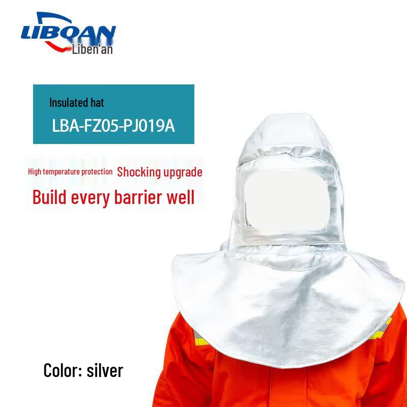 LBA Aluminum Foil Heat Insulation Safety Hat