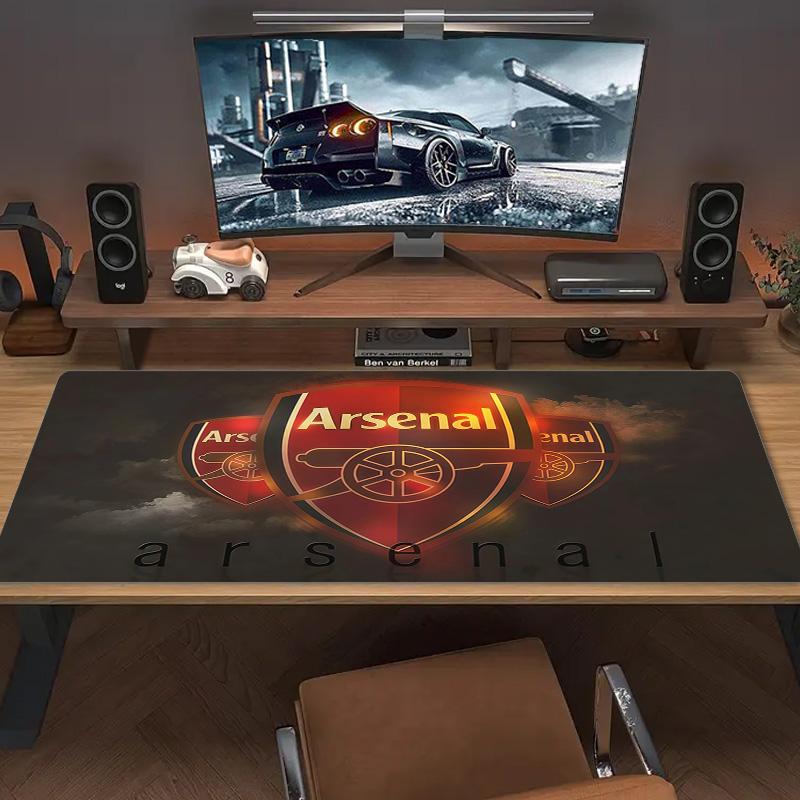 Arsenal Football Club3 Print  Cushion Non-slip Laptop Tablet Big Mousepad XXL Mat Mini PC Playmat With Lock Edge