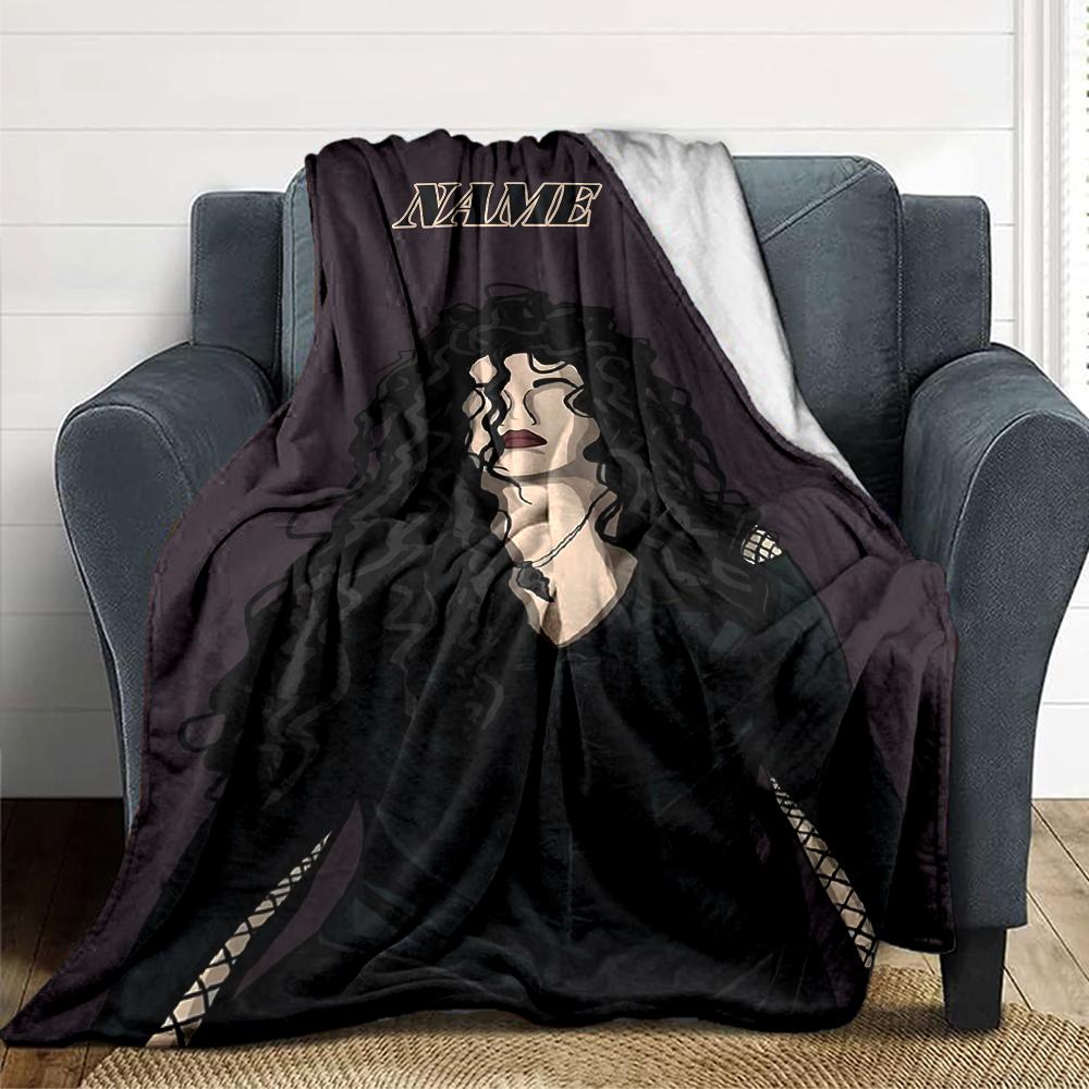 Custom Name "Harry Potter's Magical Moment" blanket for Couch & Bed, Plush Cozy Fuzzy Blanket Super Soft & Warm Blankets for Fall and Winter. 0908111