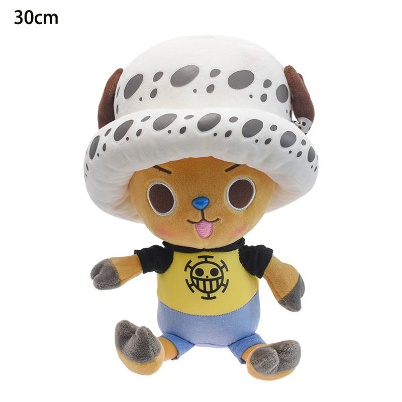 Original One Piece Plush Toys Luffy Chopper Plush Doll Anime Cute Cartoon Stuffed Peluche Birthday Gift