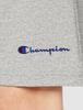 Champion COTTON Graphic Logo Oxford L Shorts, 100% Cotton, USA, Shorts, Basic, C3-X518, Men's, Gray,