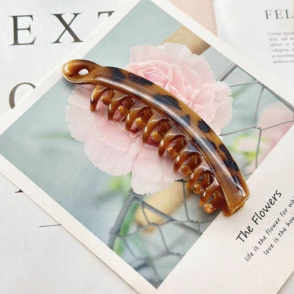 Fashion Hair Claws Clips Ponytail Holder Ponytail Barrettes Banana Clip Hairpins  Women