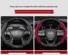 Infiniti Special Car Steering Wheel Cover - Genuine Leather, Suede, Carbon Fiber, Universal, Breathable, All-Season
