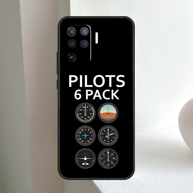 Aircraft Helicopter Airplane Pilot For OPPO A74 A54 A94 A17 A57 A15 A16 A76 A96 A18 A38 A58 A78 A98 A40 A60 A80 A5 A6 Pro Case