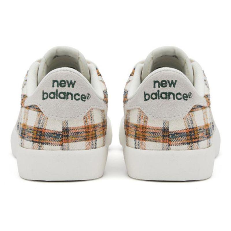 New Balance 212 Unisex Vintage Plaid Skate Shoes White Yellow Grey NM212PLD
