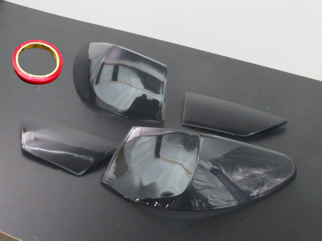 BRIGHTZ Light Smoke Taillight Covers for Mark X early GRX Mark Mark X (130, 133, 135, model) [SMO-REA-125] GRX130, GRX133, GRX135, X130, X133, X135,