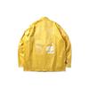 Li Ning Jackets Men's Yellow Stand Collar Moderate Mock Two Piece AJDQ145-2