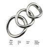 Edelstahl Gebogener Verschlussring Heavy Duty Penis Bondage Cockring Metall Hodensackdehner Männliche Verzögerte Ejakulation Sexspielzeug