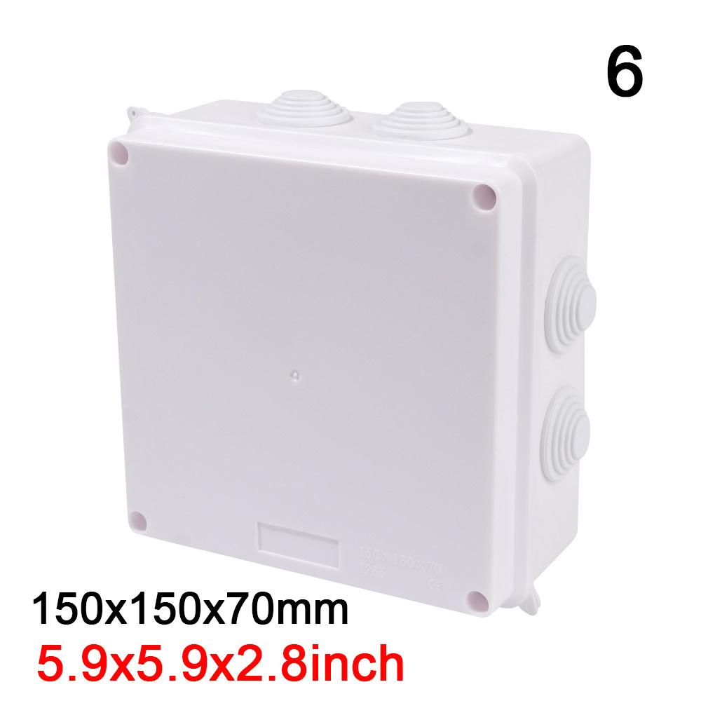 Outdoor IP65 Connection Cable Branch Electric Control Boxes Junction Box Indoor Wire Shell Power Case