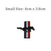 Car Sticker Hot For Ford New 1pc Car Side Emblem Badge Stickers Trunk Decal for Ford Mustang GT 350 370 500 Shelby Cobra Mondeo