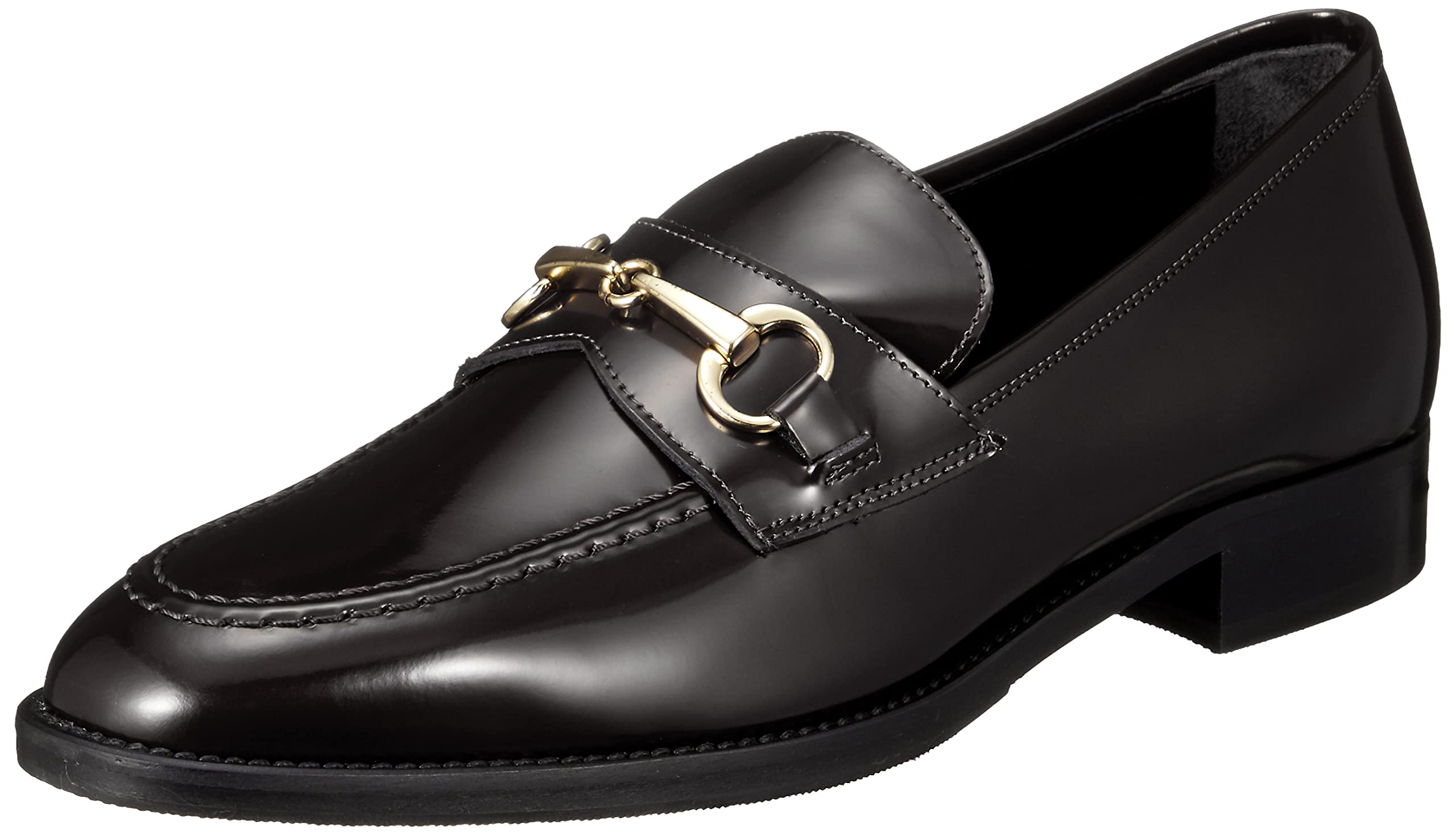

Flat Loafer Bit Loafer Black cm 2E [Luca Grossi] Women s 23.5 чёрный