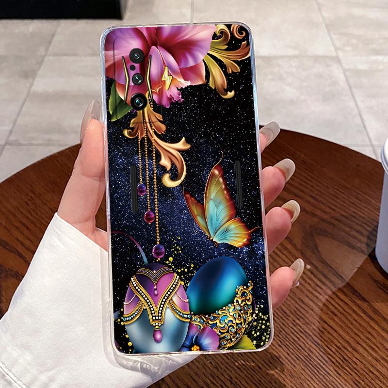 Jelly Casing For Xiaomi Poco F4 GT 5G Capa For POCO F3 GT Fundas Clear Silicone Soft TPU Back Cover Cute Cat Protective Case