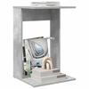 Side Table Concrete Grey 40 x 38 x 62.5 cm Particleboard
