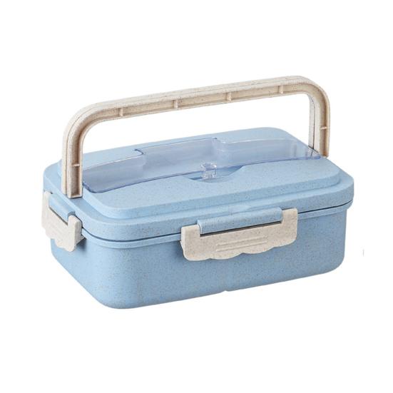 1 Set Lunch Box BPA Free Heat Resistant PP Meal Prep Container Supplies Home