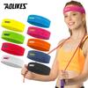 Aolikes High Quality Cotton Sweat Headband For Men Sweatband Women Yoga Hair Bands Head Sweat Bands Sports Safety