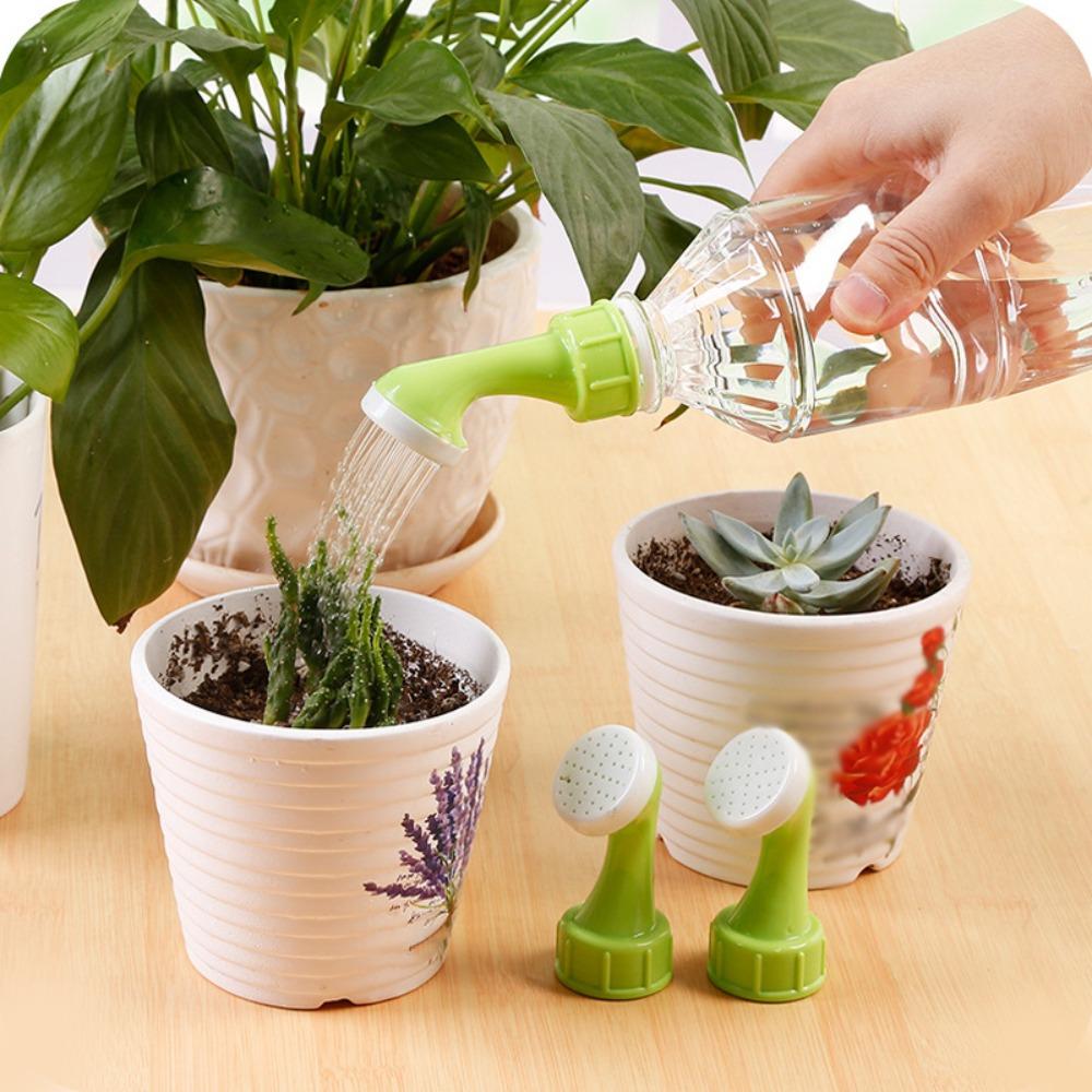 

2 шт. Разбрызгиватель для бутылочных крышек, лейка для бутылок с напитками, комнатная рассада, распылительная насадка для полива сада, маленькая насадка для садовых инструментов.