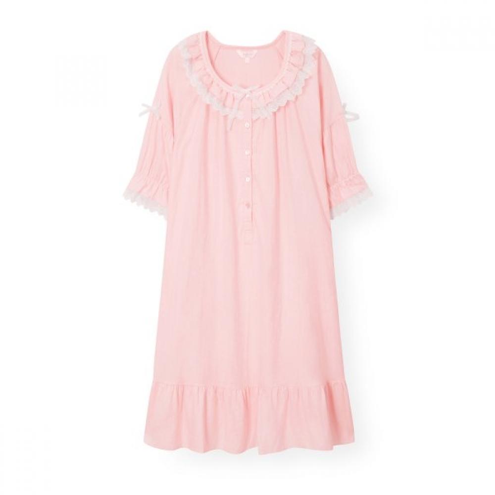 Orcite Women 3 4 Sleeve Pajama Dress H203 M