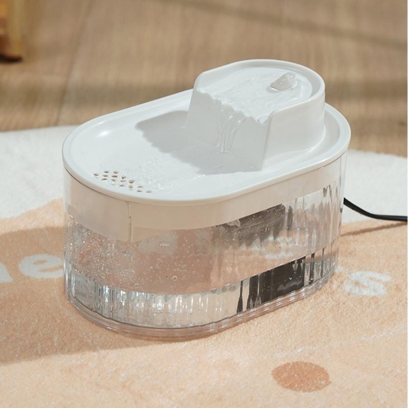 Cats Water Fountain Automatic Dogs Pet Drinking Mute Water Dispenser Large Capacity Quiet Automatic Fountain
