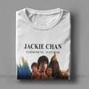 Project A Jackie Chan T-Shirt Men Movie Chinese Dragon China Kung Fu Fight Novelty Cotton Tees Crew Neck Short Sleeve T Shirt