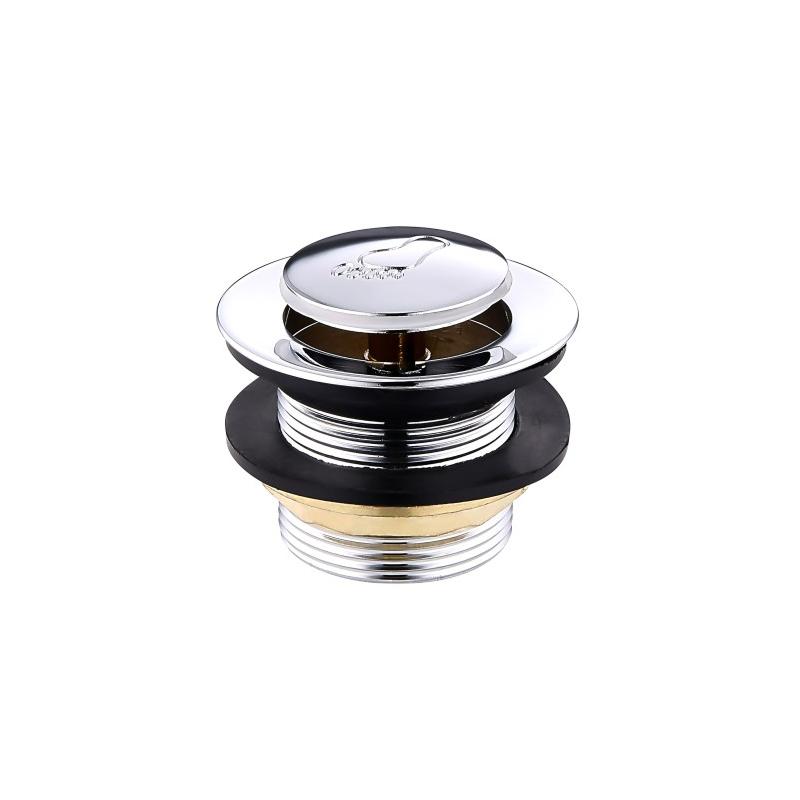 Stainless Steel Pop up Drain SS304 Drain With or Without Overflow Pop up Drainer Bathroom SUS304 Drain Stainless Steel