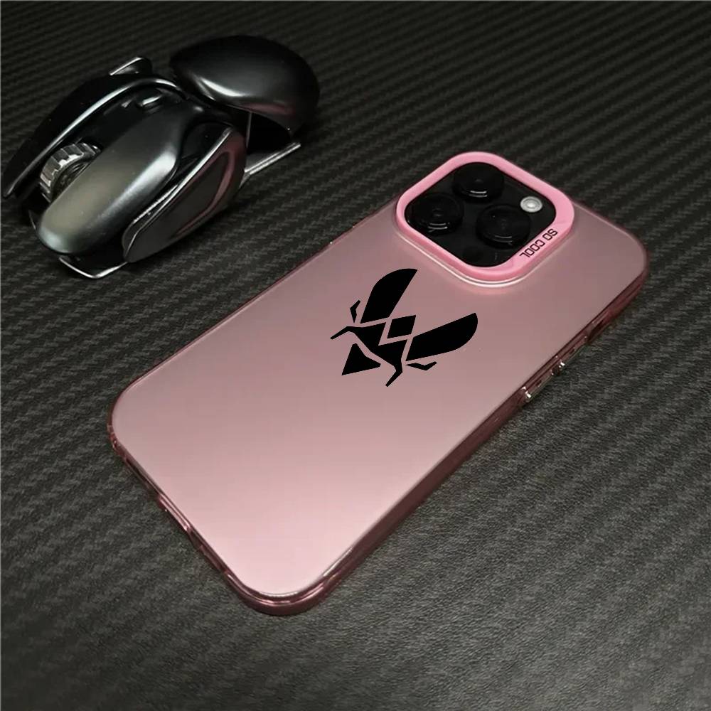 Cs2 Team Vitality Logo Phone Case For iPhone 16 15 14 13 12 11 Plus Pro Max multicolor Aurora laser Shockproof Funda Cover