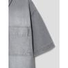 8seconds Loose Fit Washed Short Sleeve Denim Shacket Sky Blue (264765Fphq)