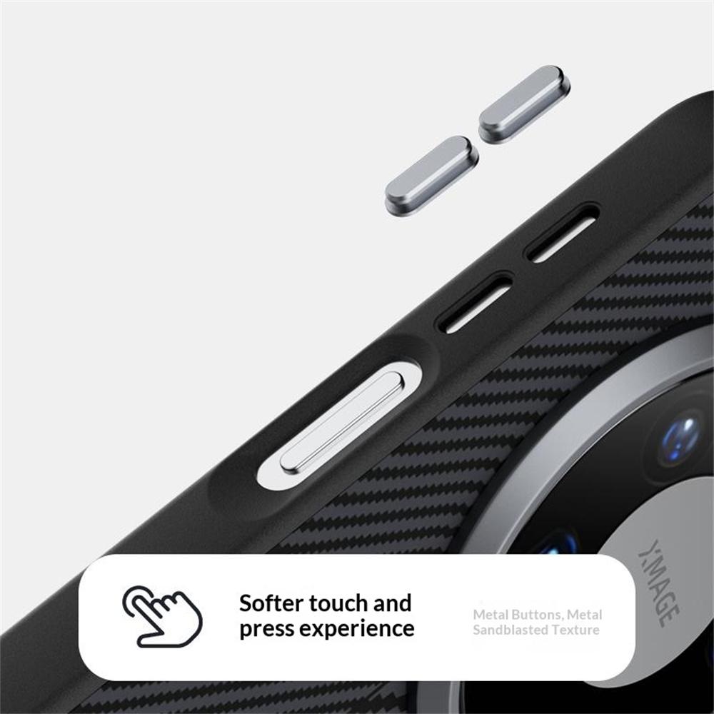 ABEEL For Huawei Mate 80 Pro Magnetic Case PC + TPU + Aluminum Alloy + PU Leather Slim Phone Back Cover