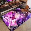 Custom Genshin Impact Mat Personalized Name, Polyester Washable Indoor Entryway Rug, Gift for Christmas, Easter, Thanksgiving Day
