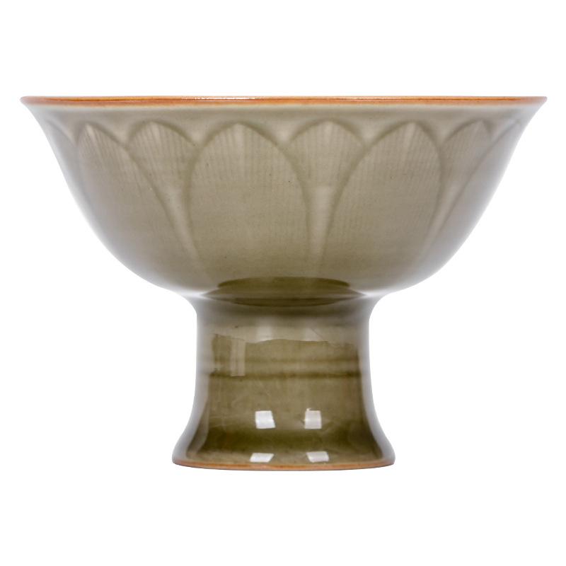 Miyi Yue Celadon Kleine Tasse: Geheime Farbe Glasur Porzellan Gongfu Teegeschirr Verkostungstasse