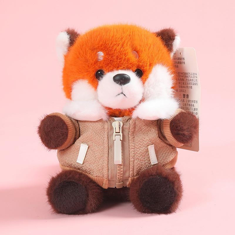 Adorable 20cm Cute Panda Plush Toy Stuffed Animal Doll For Kids Birthday Gift