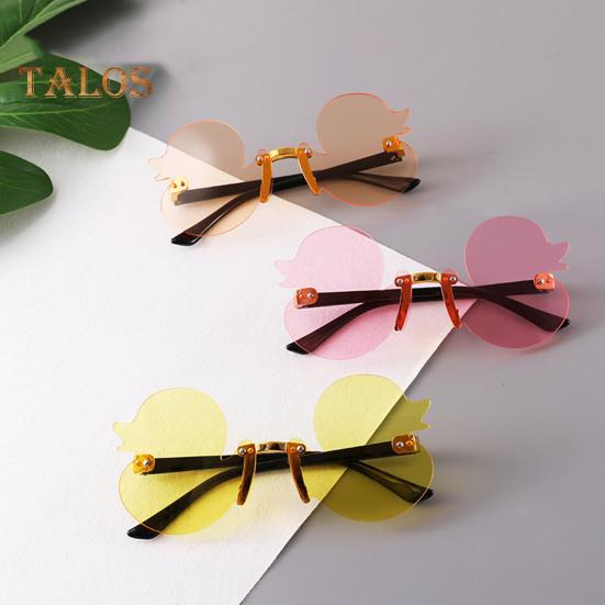 Kinder-Sonnenbrille in Entenform, durchscheinend, UV-Schutz, blockiert Sonnenlicht, Augenschutz, Foto-Requisite, Mädchen, Urlaub, Sommer, Strand, Sonnenbrille